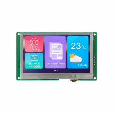 DWIN DMG48270C043_04WTC 4.3 Inch 480272 TTL/RS232 HMI LCD Display Capacitive Touch 16MB Flash Buzzer SD interface