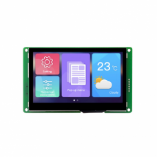 DWIN DMG48270C043_04WTR 4.3 Inch 480272 TTL/RS232 HMI LCD Display Resistive Touch 16MB Flash Buzzer SD interface