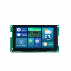 DWIN DMG80480C043_01WTC 4.3inch 480800 IPS Industrial HMI UART TTL LCD Display Capacitive Touch, 16MB Flash Buzzer SD interface