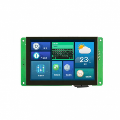 DWIN DMG80480C050_04WTC 5.0 Inch 800480 RS232 HMI LCD Display Capacitive Touch 16MB Flash SD interface Buzzer