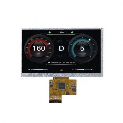 DWIN TN, Resistive touch 7 inch COF display