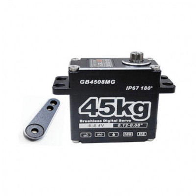DYS GOTeck GB4508MG Metal Geared 180 High Torque HV Brushless Digital Servo 45kg/0.08sec/78g DYS GOTeck GB4508MG Metal Geared 180 High Torque HV Brushless Digital Servo 45kg/0.08sec/78g