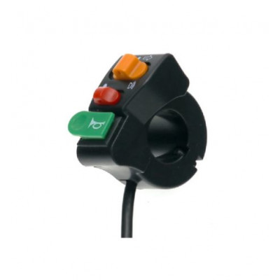 E-bike Horn Direction Light Head Light Combination Power Switch
