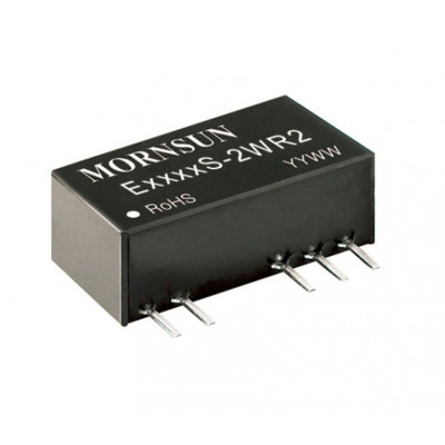 E0505S-2WR2 Mornsun 5V to ±5V DC-DC Converter 2W Power Supply Module - Miniature SIP Package E0505S-2WR2 Mornsun 5V to ±5V DC-DC Converter 2W Power Supply Module - Miniature SIP Package