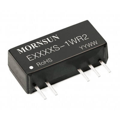 E1203S-1WR2 Mornsun 12V to ±3.3V DC-DC Converter 1W Power Supply Module - Compact SIP Package E1203S-1WR2 Mornsun 12V to ±3.3V DC-DC Converter 1W Power Supply Module - Compact SIP Package