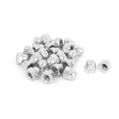 M4 MS Dome Nut (Acorn Nut) - 10 Piece pack