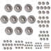 Set of M2 X 8MM Socket Head Cap (Allen) Bolt and Nut - 5 Pieces pack Set of M2 X 8MM Socket Head Cap (Allen) Bolt and Nut - 5 Pieces pack