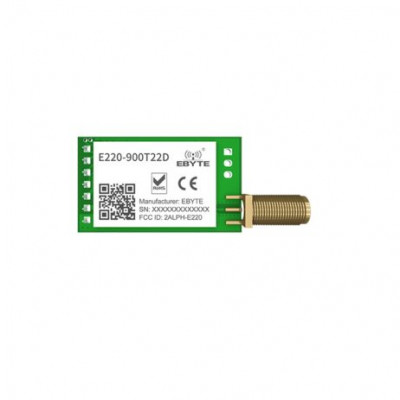EBYTE E220-900T22D LoRa Wireless UART Module RSSI ISM 868MHz 915MHz 22dBm Module LoRa Spread Spectrum UART Interface SMA-K Antenna