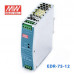 EDR-75-12 Mean well SMPS - 12V 6.3A 75.6W Din Rail Metal Power Supply