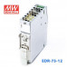 EDR-75-12 Mean well SMPS - 12V 6.3A 75.6W Din Rail Metal Power Supply