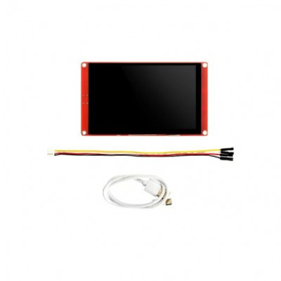 ELECROW ESP32 display-5.0 Inch HMI Display 800480 RGB TFT LCD Touch Screen Compatible with Arduino/LVGL/PlatformIO/ Micropython Without Acrylic Case