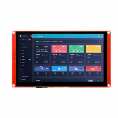 ELECROW ESP32 display 7.0 Inch HMI Display 800480 RGB TFT LCD Touch Screen Compatible with Arduino/LVGL/PlatformIO/ Micropython Without Acrylic Case