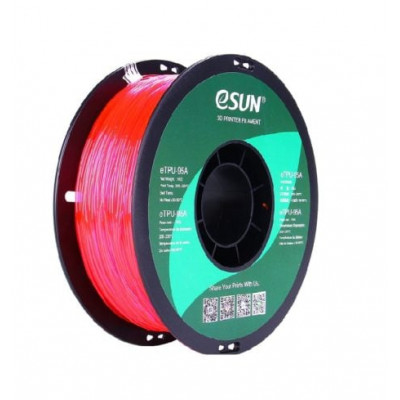 eSun eTPU-95A 3D Printing Filament-Transparent Pink eSun eTPU-95A 3D Printing Filament-Transparent Pink