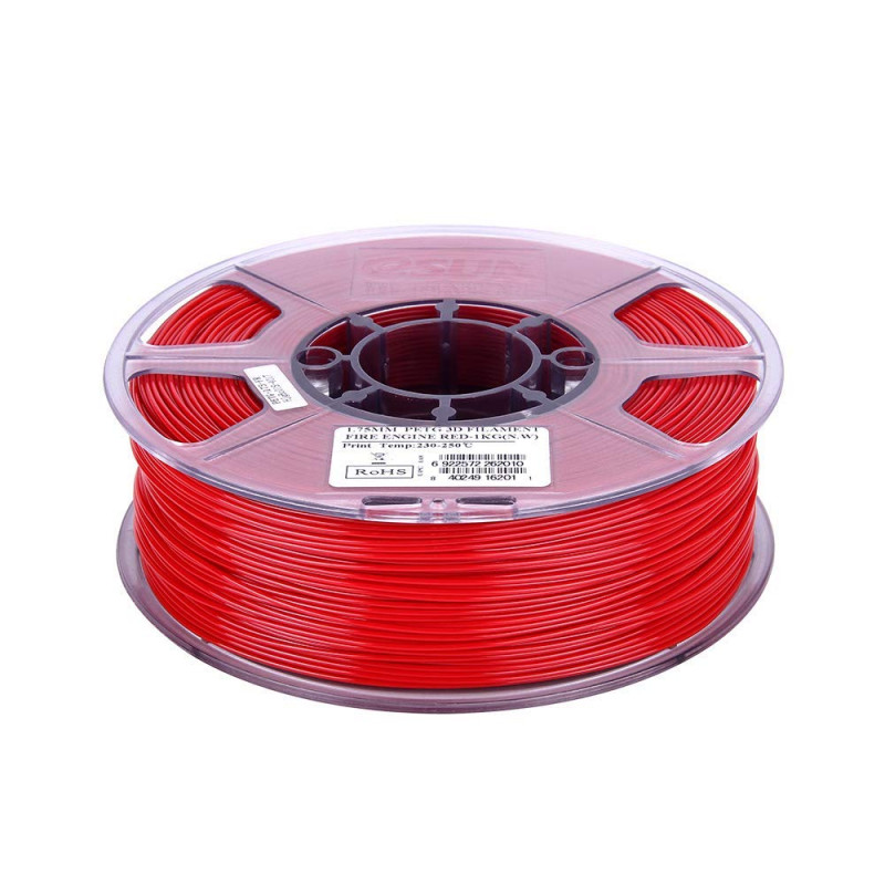 eSun PETG 1.75mm 3D Printing Filament 1kg - Solid Red buy online at Low  Price in India 