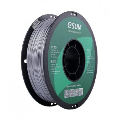eSun PETG 3D Printing Filament-Solid Silver eSun PETG 3D Printing Filament-Solid Silver