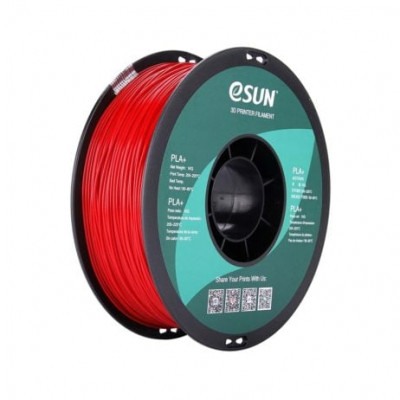 eSun PLA+ 3D Printing Filament-Fire Engine Red eSun PLA+ 3D Printing Filament-Fire Engine Red