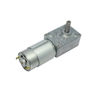 ET-WGM58-A High Torque, Low Noise, 90 Degree Right Angle 1-100rpm 12V DC Worm Gear Motor