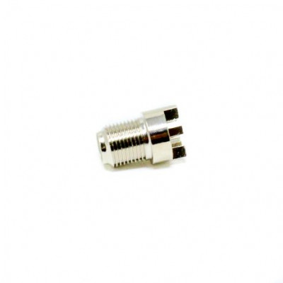 F Connector Jack Straight Bulkhead And Plate Edge Mount For PCB