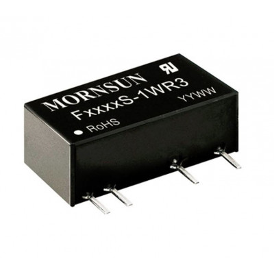 F0524S-1WR3 Mornsun 5V to 24V DC-DC Converter 1W Power Supply Module - SIP Package