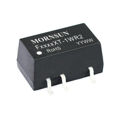 F1212XT-1WR2 Mornsun 12V to 12V DC-DC Converter 1W Power Supply Module - SMD Package