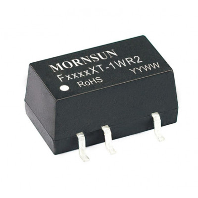 F1215XT-1WR2 Mornsun 12V to 15V DC-DC Converter 1W Power Supply Module - SMD Package F1215XT-1WR2 Mornsun 12V to 15V DC-DC Converter 1W Power Supply Module - SMD Package