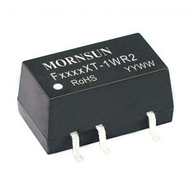 F2412XT-1WR2 Mornsun 24V to 12V DC-DC Converter 1W Power Supply Module - SMD Package F2412XT-1WR2 Mornsun 24V to 12V DC-DC Converter 1W Power Supply Module - SMD Package