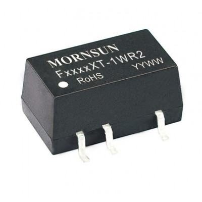 F2424XT-1WR2 Mornsun 24V to 24V DC-DC Converter 1W Power Supply Module - SMD Package
