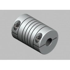 Flexible coupling OD:25mm x L:32mm Bore:10x10mm (ZRB-25x32)