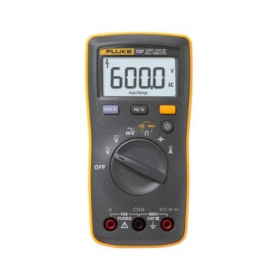 Fluke 107 Palm-Sized, CAT III Digital Multimeter