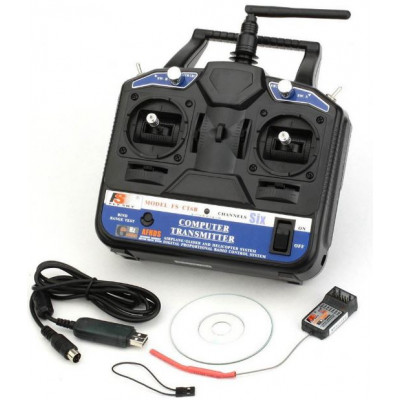 Fly Sky FS-CT6B 6-Channel 2.4 Ghz Transmitter and Receiver