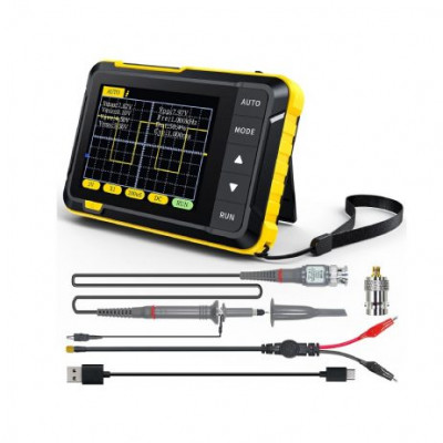 FNIRSI DSO152 Oscilloscope 2.8 TFT Handheld Digital Oscilloscope, 2.5MS/s High Sampling Rate, 200KHz Bandwidth