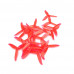 Foxeer DalProp Cyclone Triblade T5045C Pro Propeller 10 Pair CW+CCW-Crystal Red