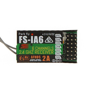 FS-iA6 6 Channel AFHDS 2A 2.4G Radio Receiver