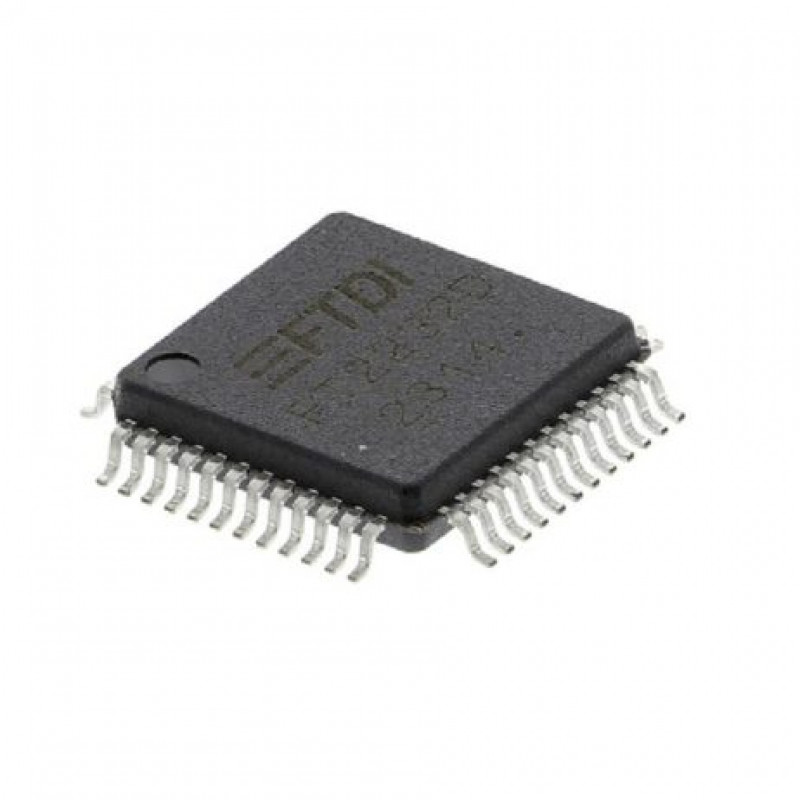 FTDI-FT2232D- USB 2.0 Slave to Dual UART / FIFO Converter IC buy online ...