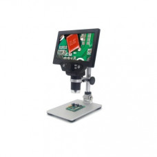 G1200 1200x 12MP Digital Electronic Microscope 7″LCD (17.78 cm) Display for PCB Motherboard Repair