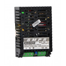 G31-24-12 Shavison SMPS - 12V 2A - 24W DIN Rail Mountable Metal Power Supply G31-24-12 Shavison SMPS - 12V 2A - 24W DIN Rail Mountable Metal Power Supply