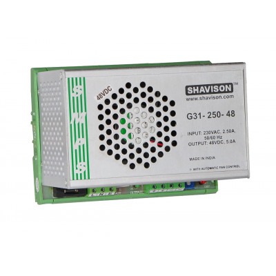 G31-250-48 Shavison SMPS - 48V 5A - 240W DIN Rail Mountable Metal Power Supply G31-250-48 Shavison SMPS - 48V 5A - 240W DIN Rail Mountable Metal Power Supply