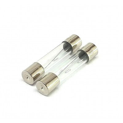 15 Amp 250V Glass Fuse - 5x20mm - 2 pieces pack