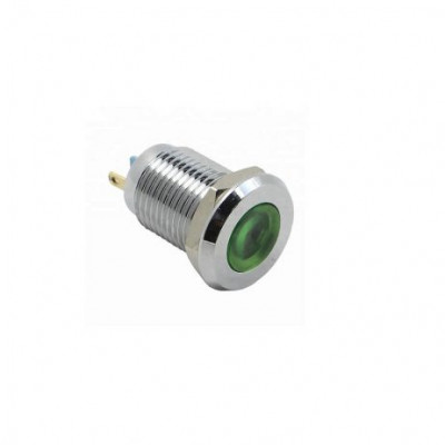 Green 220V 16mm LED Metal Indicator Light Green 220V 16mm LED Metal Indicator Light