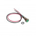 Green 3-9V 8mm LED Metal Indicator Light with 15CM Cable Green 3-9V 8mm LED Metal Indicator Light with 15CM Cable