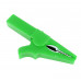 Green 55mm Copper Insulated Crocodile Clip Opening 10mm for Banana Plug 4mm