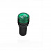 Green AC220V 22mm AD16- 22SM LED Signal Indicator Built-in Buzzer