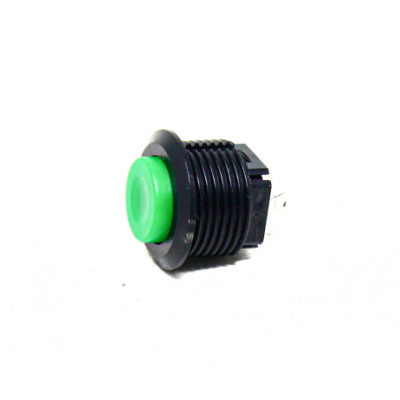 Green DS-501 2PIN 14MM Thread Momentary Self- Reset Push Button Switch Press Off-NC