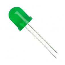 Green LED 10mm - 5 Pieces Pack