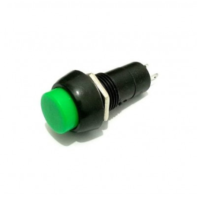 Green PBS-11A 12MM 2PIN Self-Locking Round Plastic Push Button Switch Green PBS-11A 12MM 2PIN Self-Locking Round Plastic Push Button Switch
