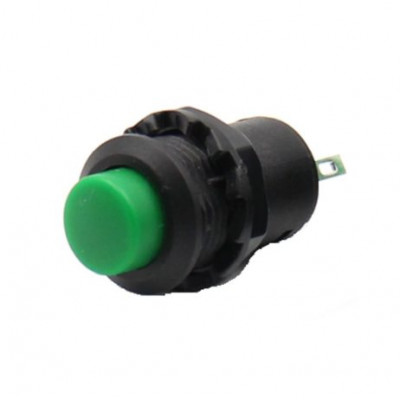 Green R13-502 12MM 2PIN Momentary Self-Reset Round Cap Push Button Switch Green R13-502 12MM 2PIN Momentary Self-Reset Round Cap Push Button Switch