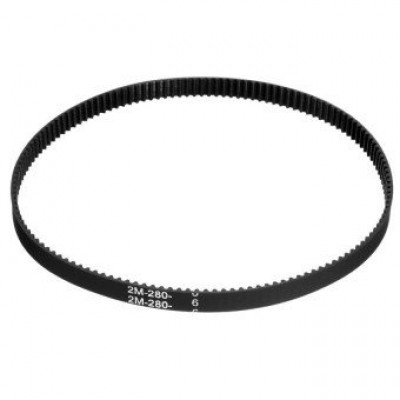 GT2 Timing Belt 200mm Long and 6mm Width Closed-Loop Rubber Belt for 3D Printer