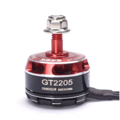 GT2205 2300KV Brushless DC Motor - Silver Cap (CCW Motor Rotation)