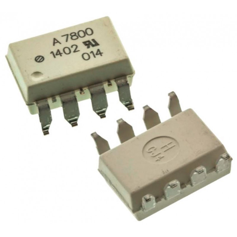 10PCS HCPL 7800 SMD HCPL 7800 A7800 piccolo pacchetto contorno ad alto isolamento amplificatori Fotoaccoppiatore Cmr 
