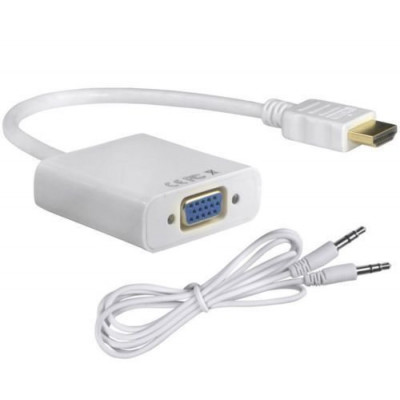 HDMI to VGA Converter with Audio for Raspberry Pi